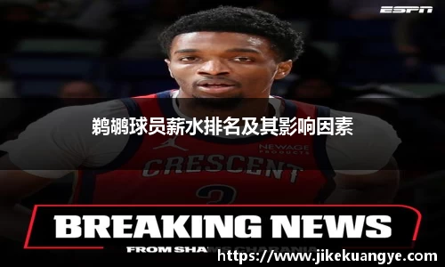 鹈鹕球员薪水排名及其影响因素
